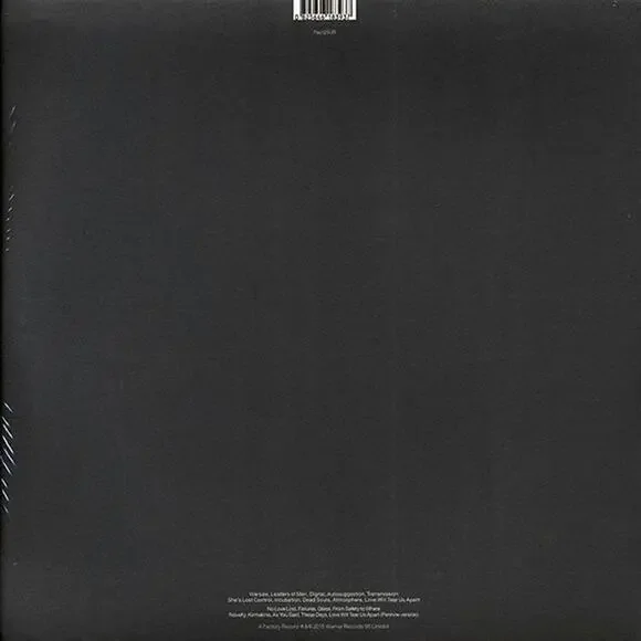 Joy Division Substance 1977–1980 2LP 180g Vinyl Double Album Compilation